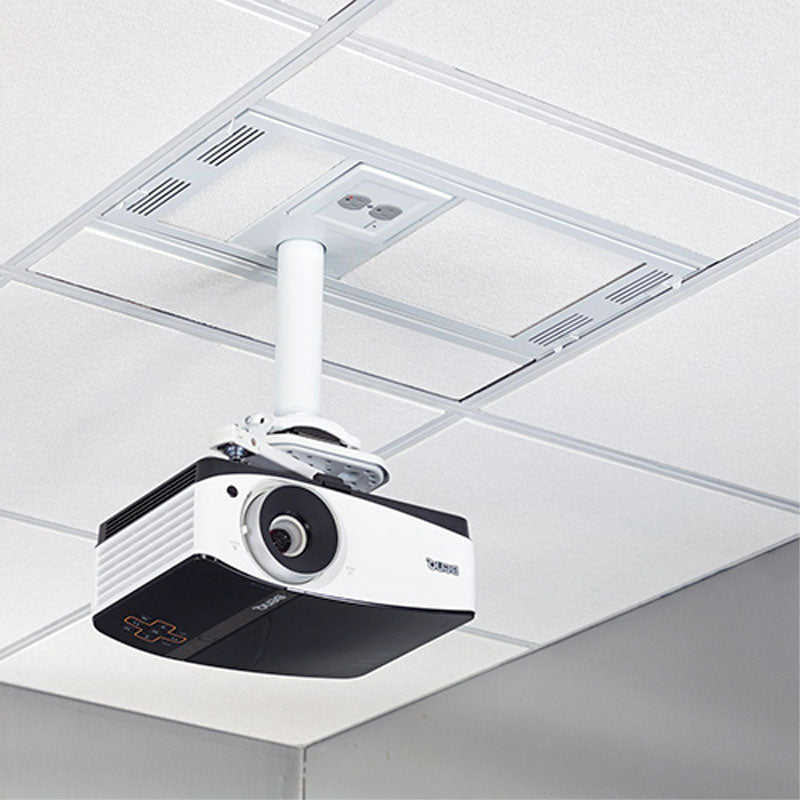 Étagère à carrelage CHIEF CMS491 1x2, argent, conforme aux normes TAA