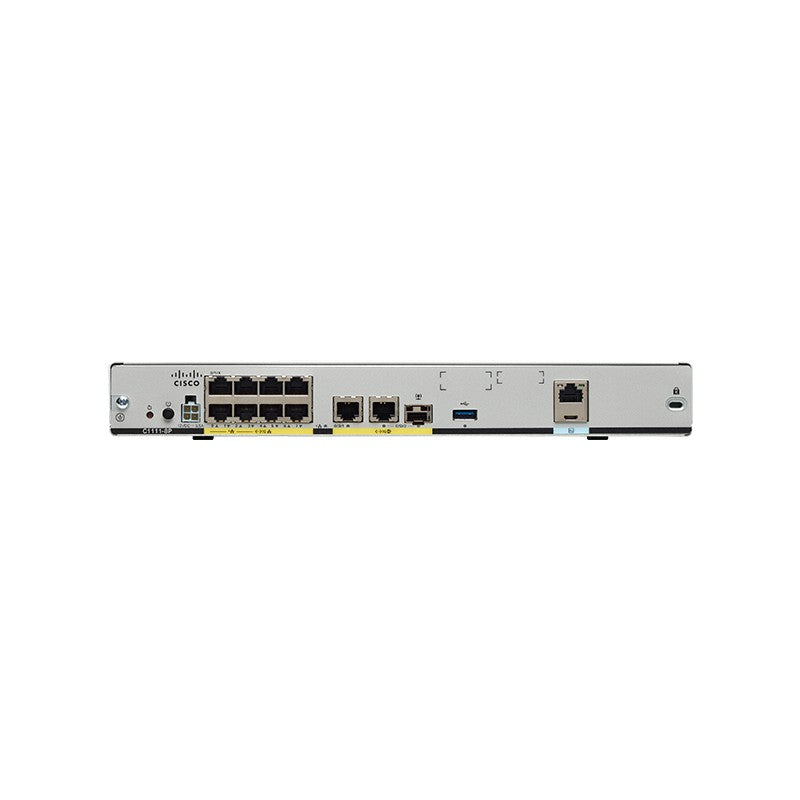 CISCO SNTC-NCD ISR 1100 Dual GE WAN Ethernet Router Support 8 Ports