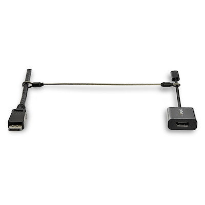 STARTECH 5Pk Security Cable Tethers for Adapters, 11.8in Vinyl-Coated Steel