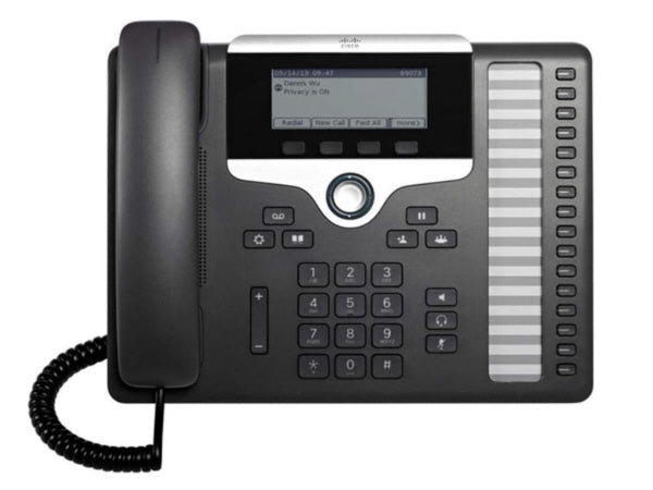 CISCO UC PHONE 7861 - IP Phone - Conference Call Capability - 1-year replacement warranty - The phone offers an easy-to-use interface and provides a traditional telephony-like user experience.