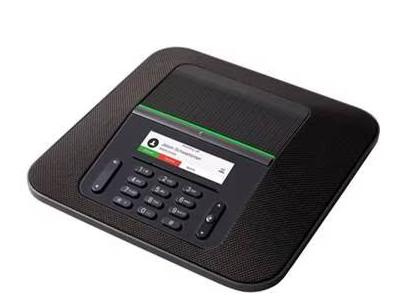 Cisco IP Conference Phone 8832 is a high-performance audio conferencing solution with LCD display, full-duplex speakerphone, and broad codec support. Designed in a sleek charcoal finish, it complies with TAA and comes with a 1-year replacement warranty.