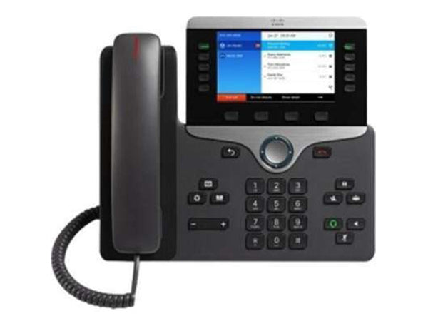 Cisco IP Phone 8851 is a feature-rich VoIP solution with full-duplex speakerphone, vibrant color display, and Bluetooth support. Designed for professional environments, it offers five programmable lines, PoE compatibility, and advanced voice codecs to ensure high-quality communication. Ideal for enterprise deployments, the device is also Hearing Aid Compatible and supports wall or desk mounting.