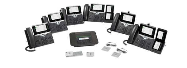 Téléphone IP Cisco 8861 avec micrologiciel MPP, anthracite
