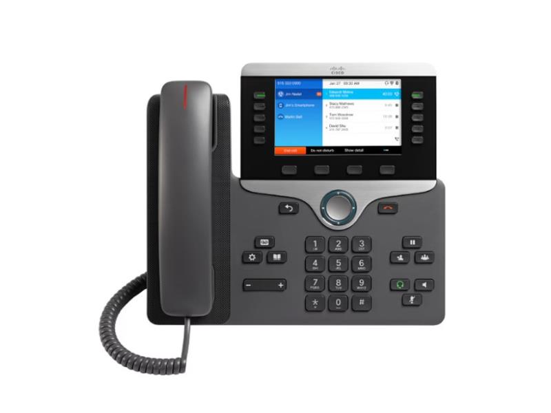 CISCO CP-8861-K9= is a high-performance TAA-compliant IP phone designed for modern business communications. Featuring conferencing, call forwarding, speakerphone, caller ID, and a rich set of voice codecs, it ensures clear, seamless audio. With Gigabit Ethernet and PoE support, it enhances workplace connectivity and efficiency.