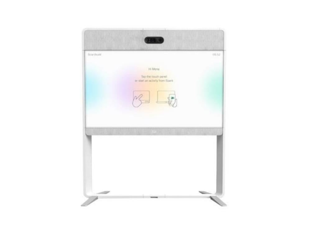 The Cisco Webex Room 70 Single G2 is a high-end video conferencing solution featuring a 70" 4K display, Codec Pro, and Touch10 control interface. It includes advanced collaboration tools such as multiple audio and video inputs, support for enterprise-grade VoIP protocols, and bundled Cisco microphones.