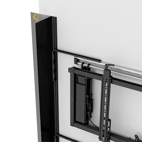 Kit de couverture CHIEF CSACK06B avec supports ConnexSys, 6" noir