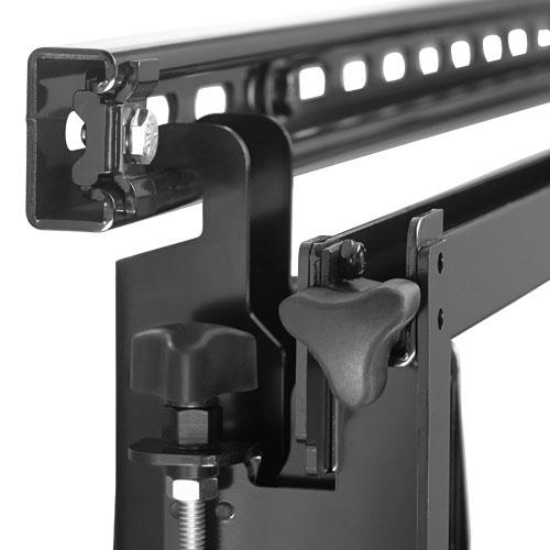 Profilé de support peint CHIEF CSAS090, 90 pouces, noir