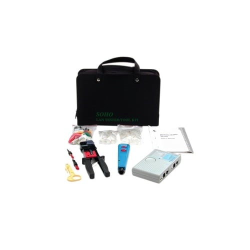 StarTech RJ45 Network Installer Tool Kit with Tester and Case