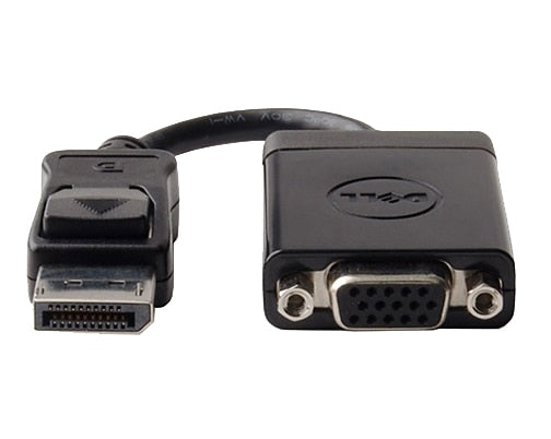 Adaptateur DisplayPort vers VGA DELL 470-AANJ, 7 pouces, noir