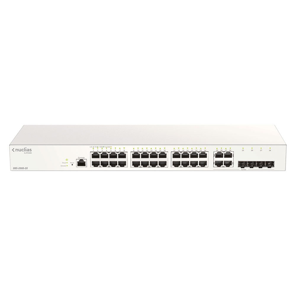 Commutateur géré Gigabit 28 ports D-LINK DBS-2000-28 Nuclias