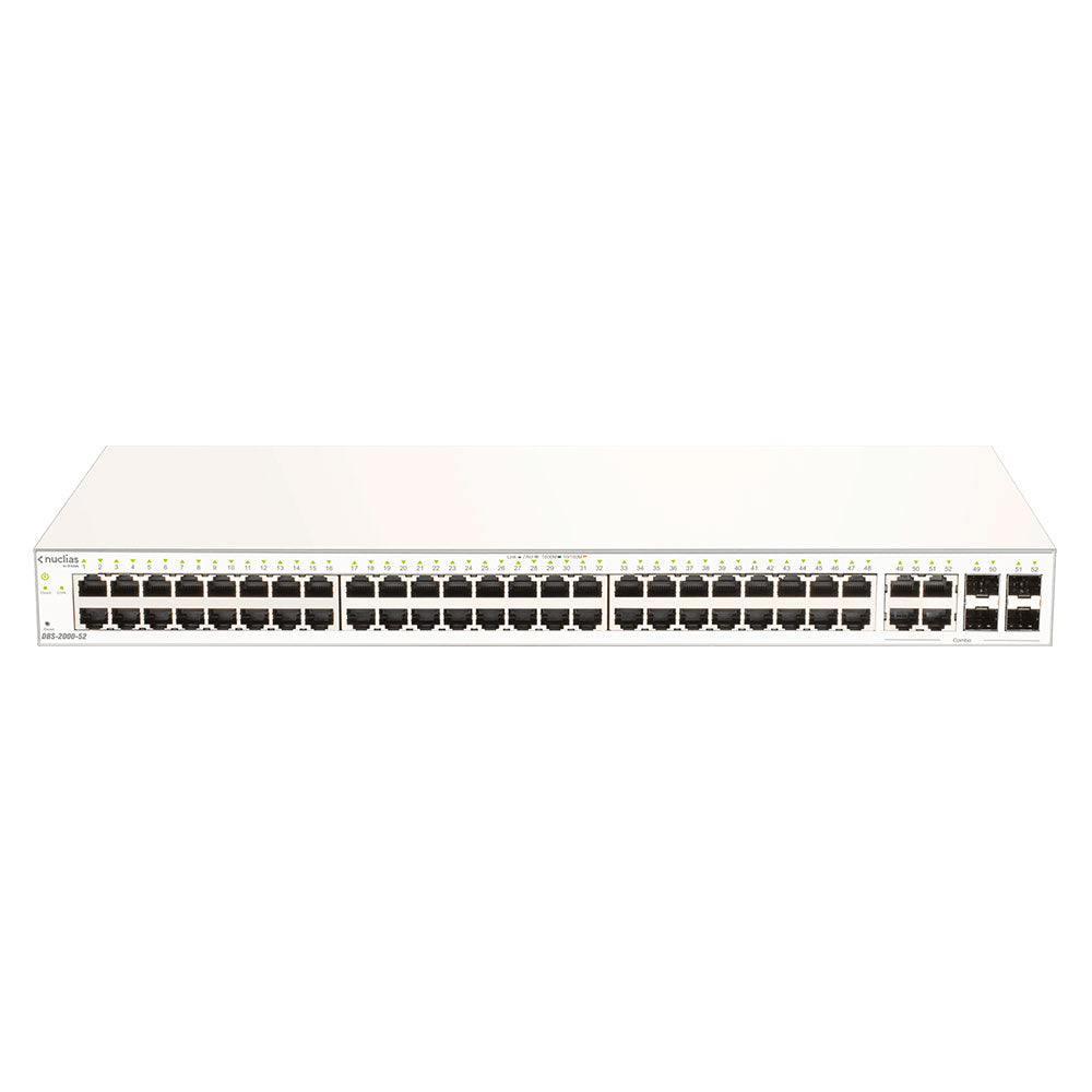 Commutateur cloud Gigabit 52 ports D-LINK DBS-2000-52 Nuclias