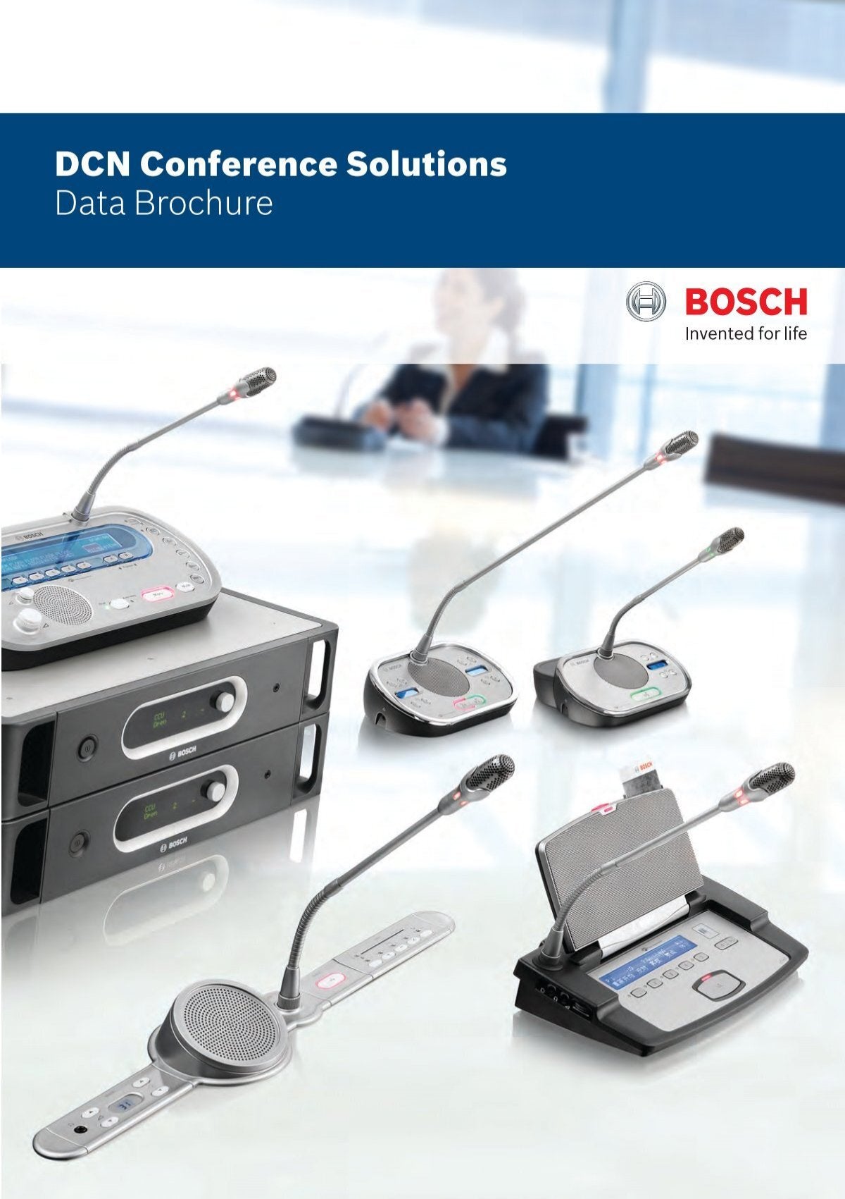 Microphone synoptique et logiciel de contrôle de vote BOSCH DCN-SWSMV-E