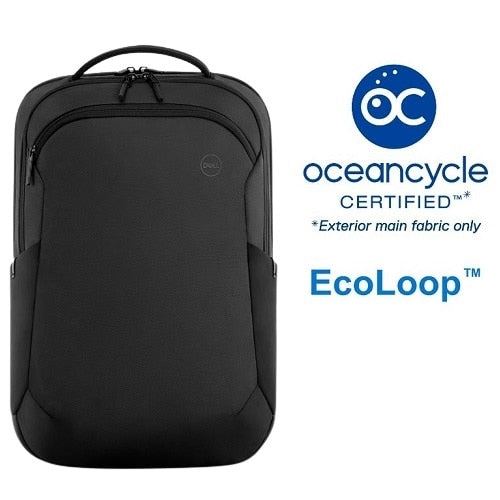 Sac à dos pour ordinateur portable Dell EcoLoop Pro, compatible avec les ordinateurs portables jusqu'à 17 pouces