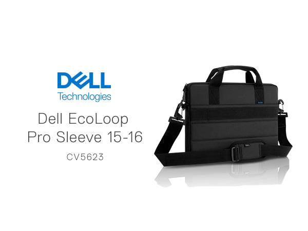 DELL EcoLoop Pro Housse pour ordinateur portable 15-16, Noir, CV5623