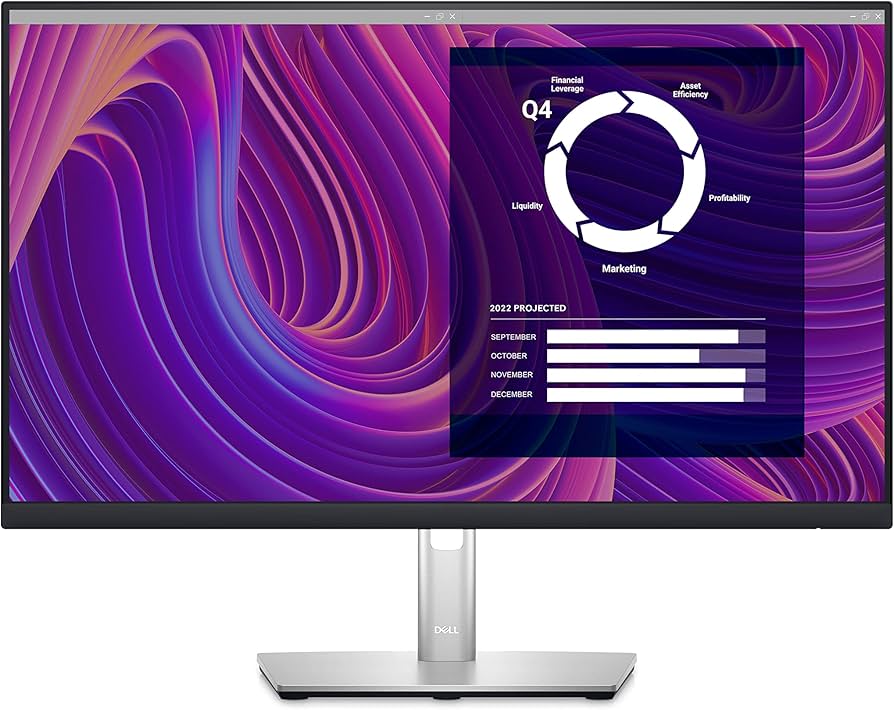 Moniteur LCD Dell P2423D 24" QHD, 99 % sRGB, HDMI/DP, support ergonomique