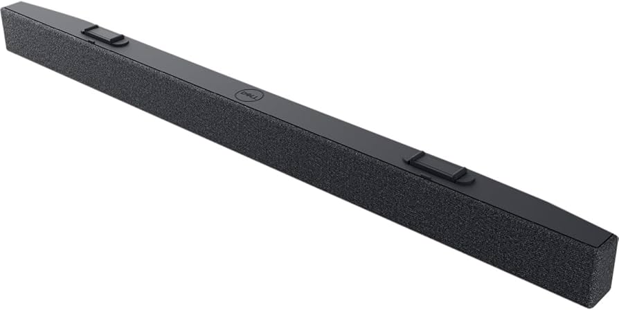 Barre de son Dell SB521A Slim pour moniteurs, alimentée par USB