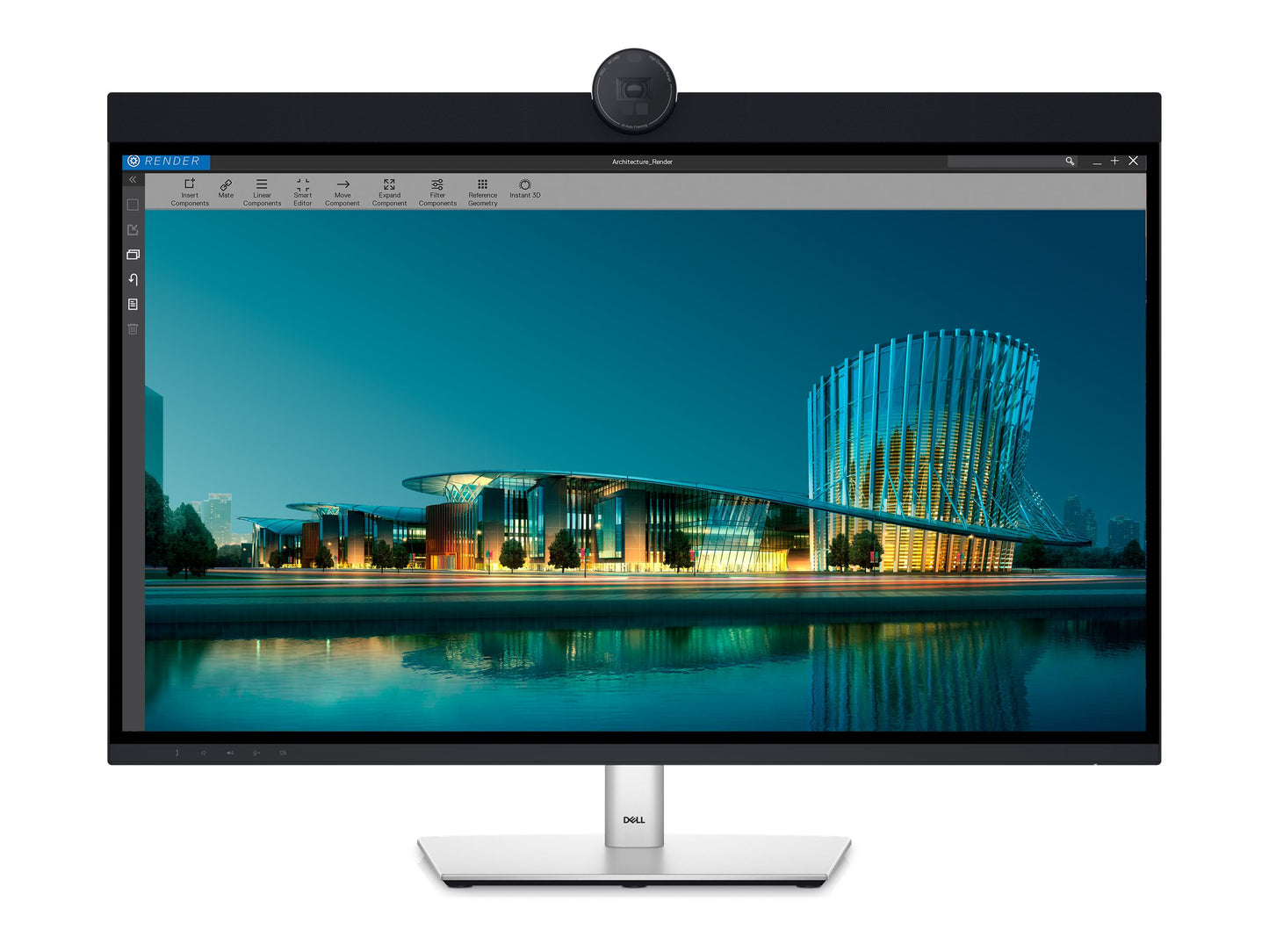 Écran Dell UltraSharp 32" 6K U3224KB, 60 Hz, 2000:1, HDMI/Mini DP