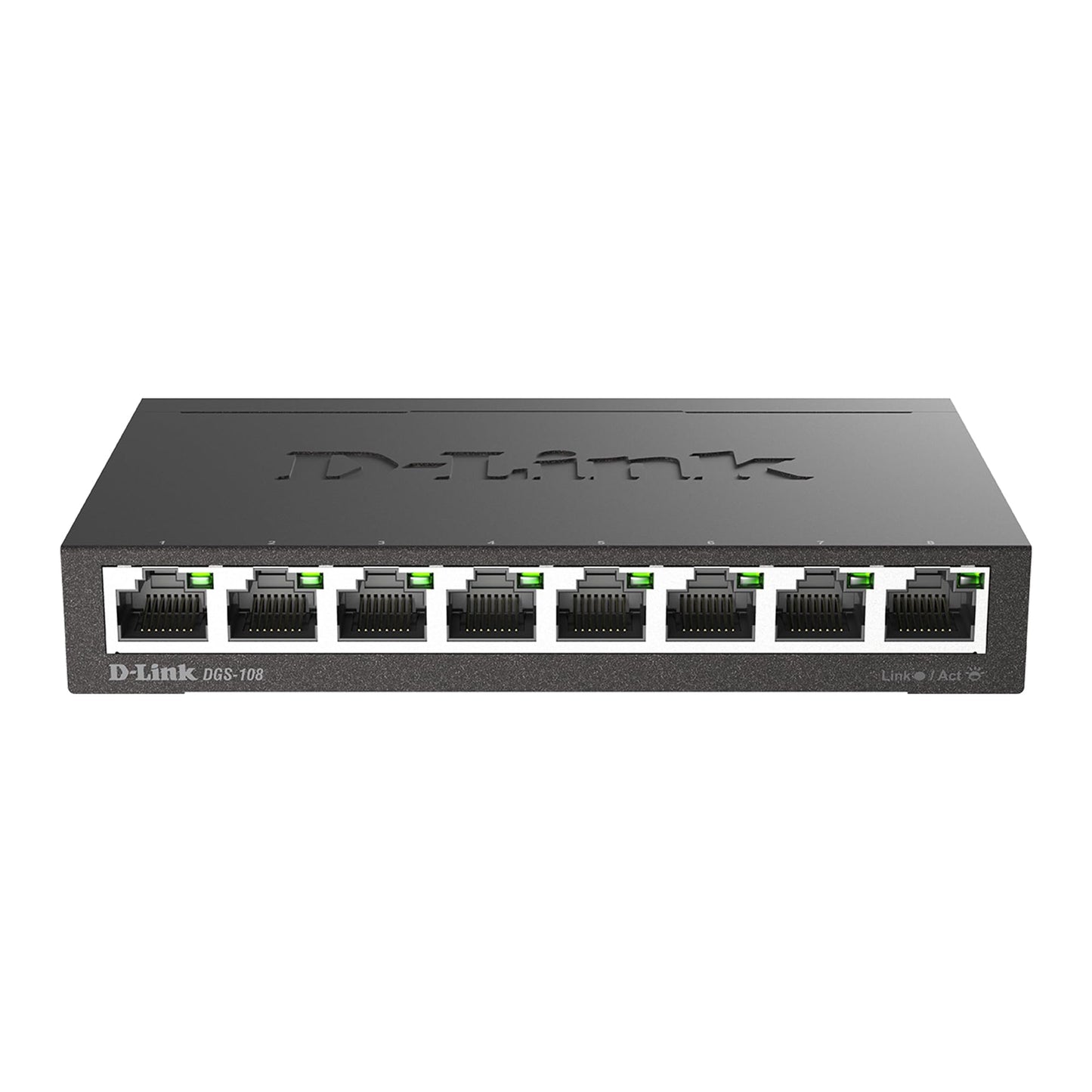 D-Link DGS-108 8-Port Unmanaged Gigabit Desktop Switch