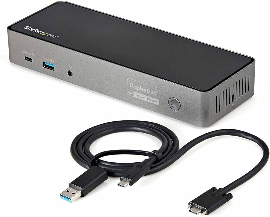 Station d'accueil hybride triple USB-C/USB-A 4K StarTech avec alimentation 85 W - DK31C3HDPD