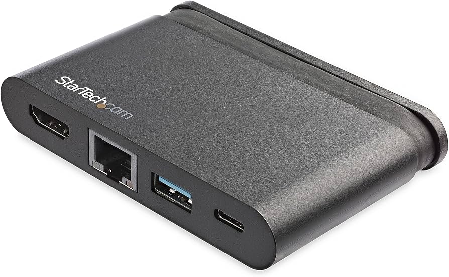 Adaptateur multiport USB-C StarTech avec HDMI, VGA, USB, GbE et PD