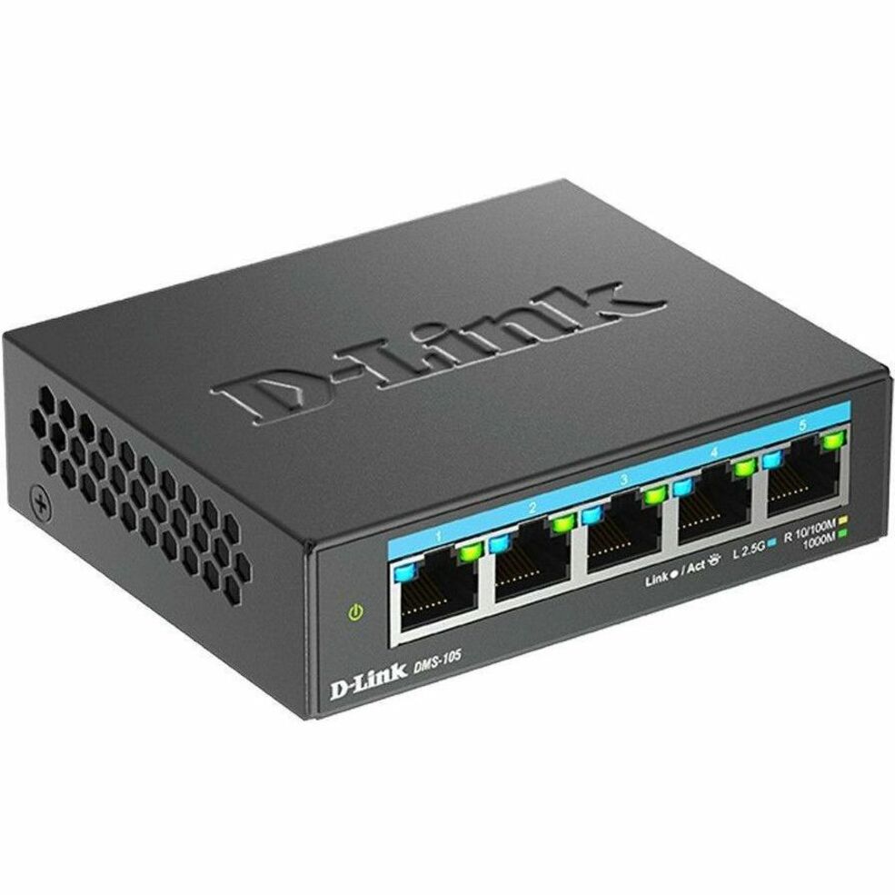 D-LINK DMS-105 5-Port Multi-Gigabit Unmanaged Ethernet Switch