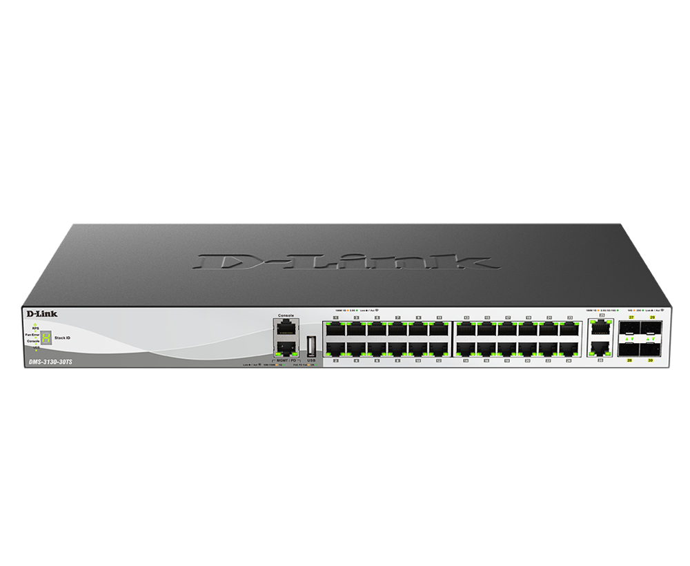 Commutateur multi-gigabit géré L2+ 30 ports D-LINK DMS-3130-30TS