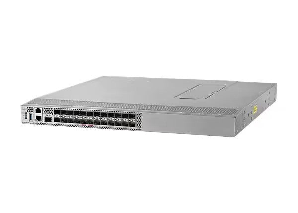 Commutateur CISCO MDS 9124V 64G FC avec 24 ports actifs et 32G SW, entrée
