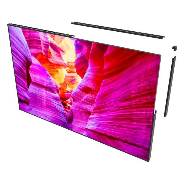 Kit de finition universel pour DV-LED PEERLESS DS-LEDTK-12VX8S, 12 x 8 x ventilés