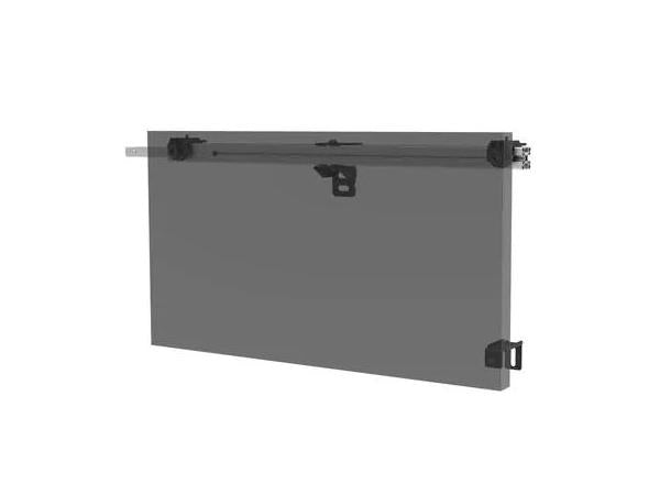 One-to-one universal wall mount for latching dvLED displays up to 610mm wide