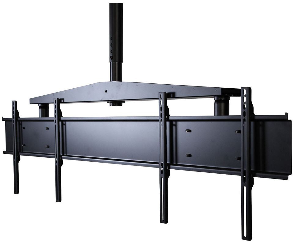 Peerless DST940-BTB Dual Display Ceiling Mount System, 37–46"