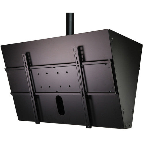 PEERLESS DST965 Back-to-Back Ceiling Mount w/ Storage for 40–65" Displays