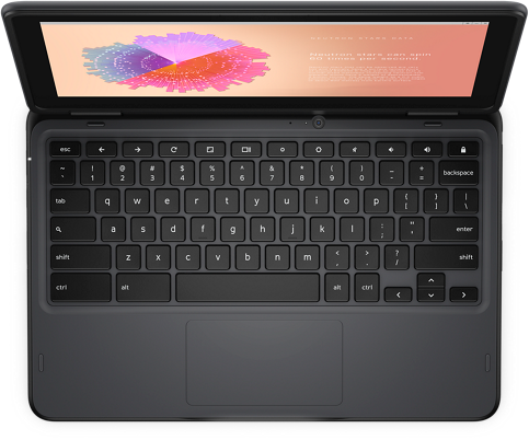 Dell Chromebook 3110 2-en-1 11,6" tactile, 8 Go de RAM, 64 Go eMMC, Intel N5100