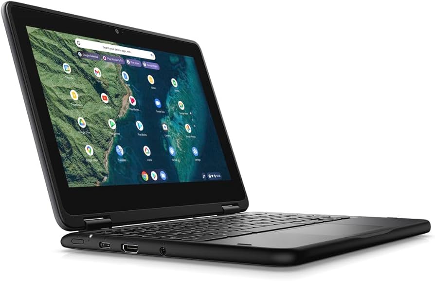 Dell Chromebook 3110 2-en-1 11,6" tactile, 8 Go de RAM, 64 Go eMMC, Intel N5100