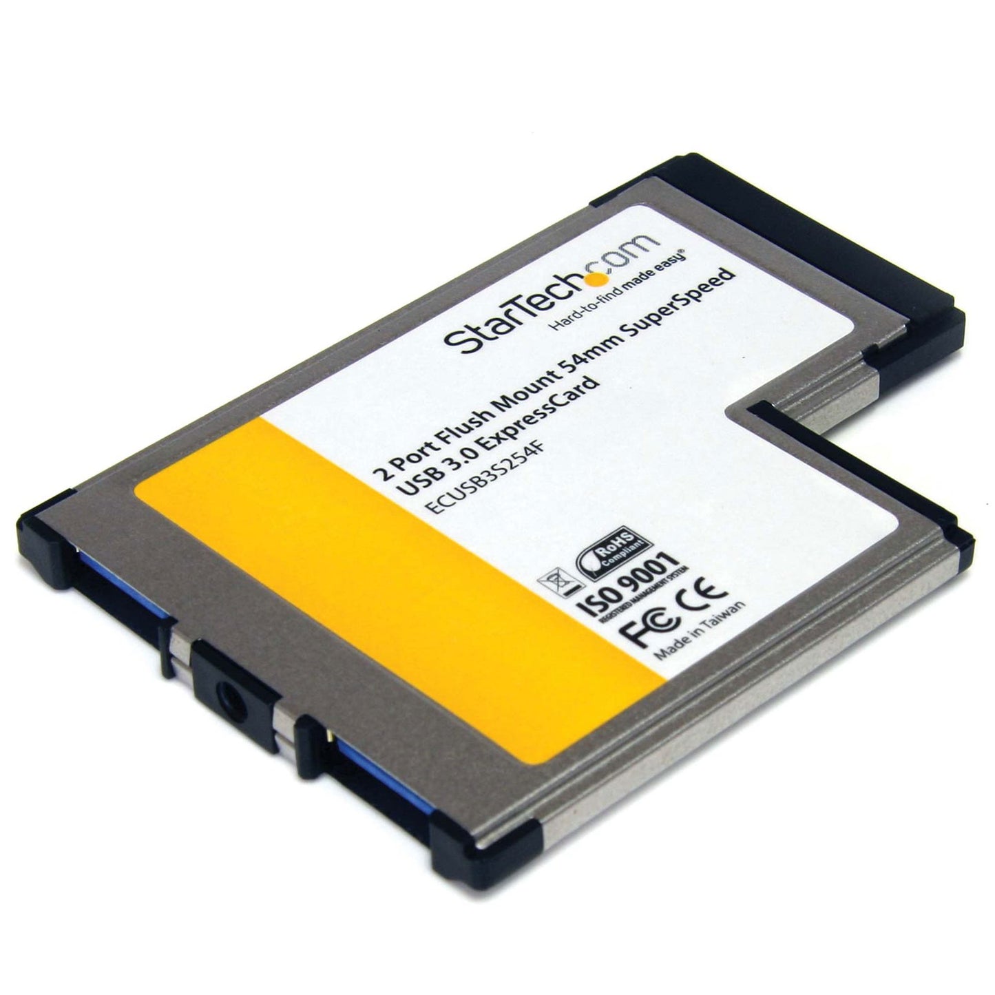 Adaptateur StarTech ExpressCard USB 3.0 2 ports avec prise en charge UASP