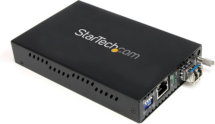 StarTech Gigabit Fiber Media Converter LC 40 km, SMF, 1000Base-SX, ET1000S40LC2