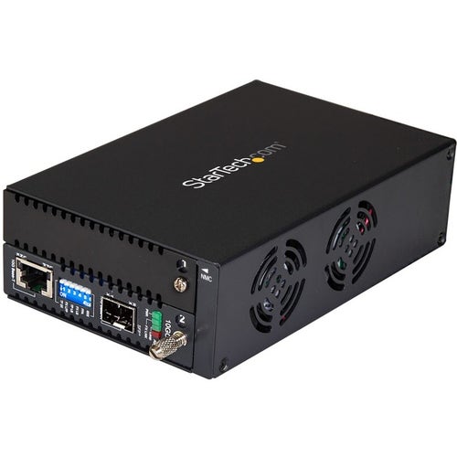 STARTECH 10GbE Fiber Media Converter - Open SFP+
