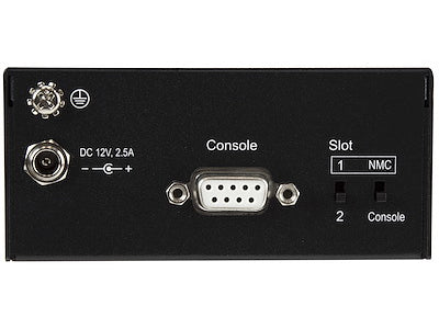 Convert and extend high-speed 10GBASE-T copper connections over fiber using the STARTECH 10GbE Fiber Media Converter with an open SFP+ slot. Designed for flexibility, it allows users to choose their preferred 10G SFP+ transceiver for performance customization while ensuring consistent, high-bandwidth network extension. Its compact, black enclosure and TAA-compliant design make it suitable for enterprise and government infrastructure.
