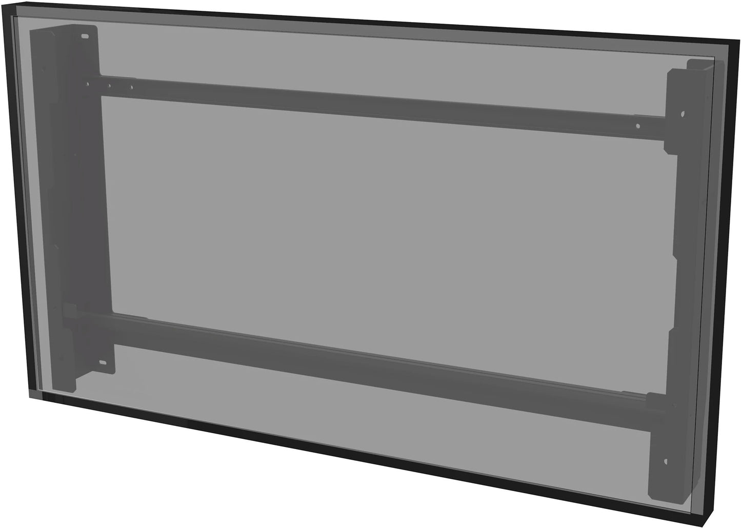 Support mural inclinable extérieur PEERLESS EWL-49XE4F pour LG 49XE4F, paysage