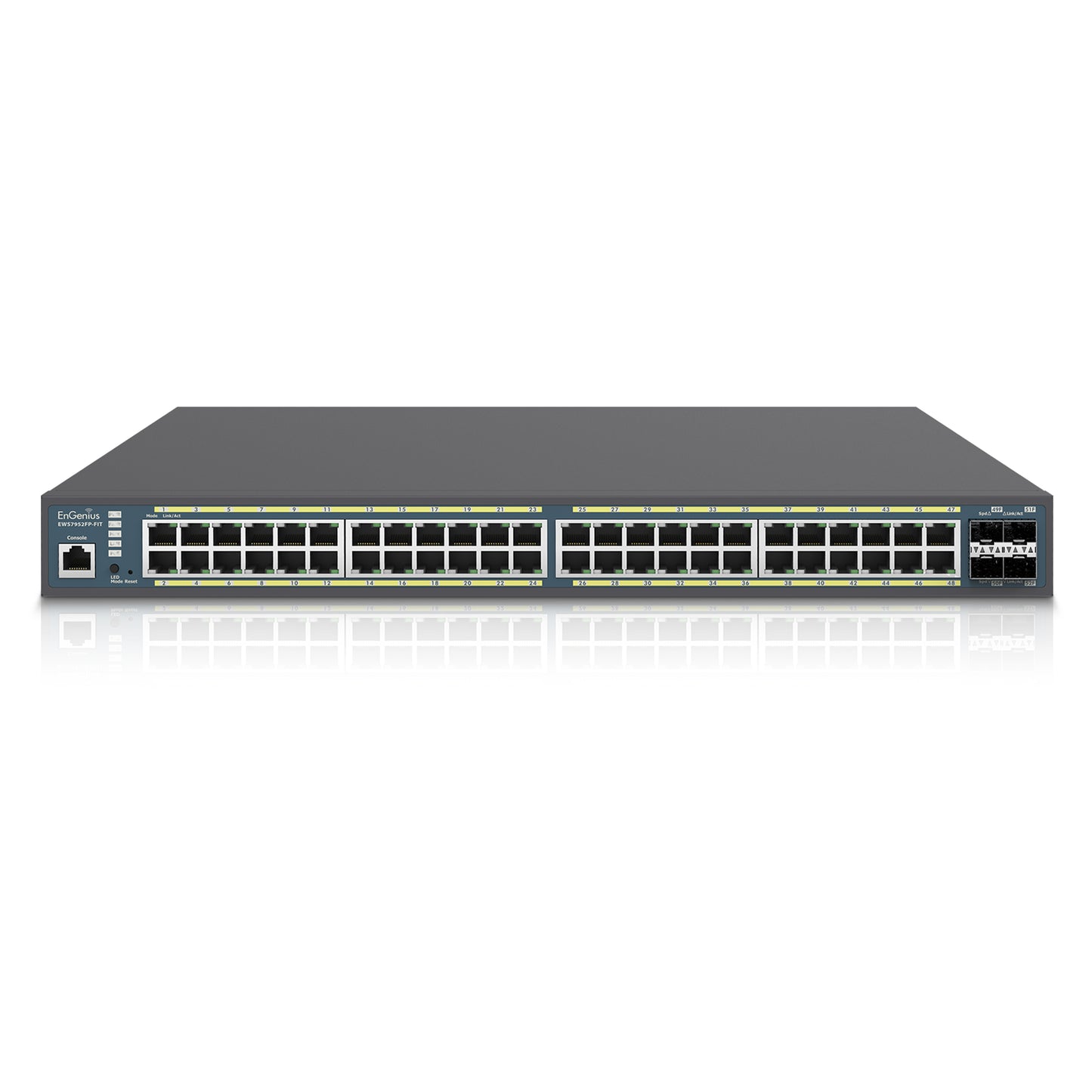 Commutateur Gigabit PoE+ L2+ EnGenius EWS7952FP-FIT 48 ports, 740 W, 4 SFP, géré