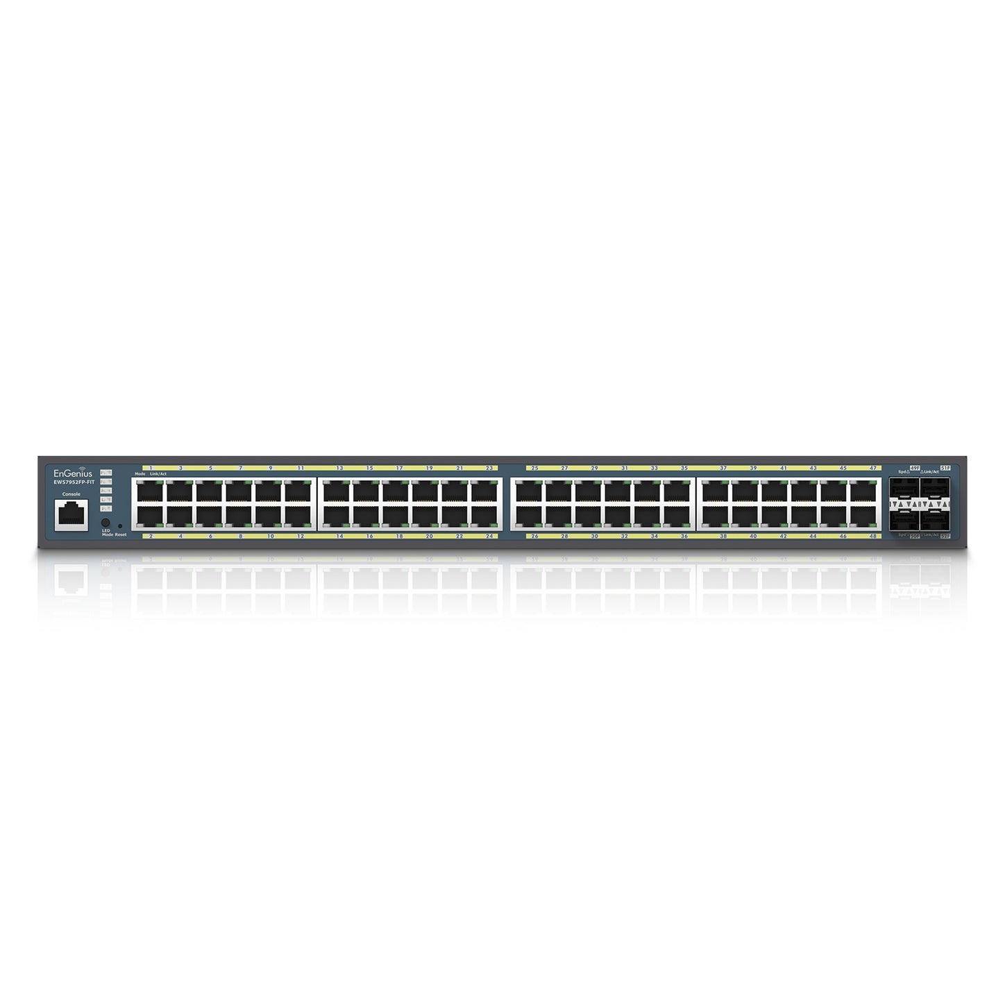 Commutateur Gigabit PoE+ L2+ EnGenius EWS7952FP-FIT 48 ports, 740 W, 4 SFP, géré