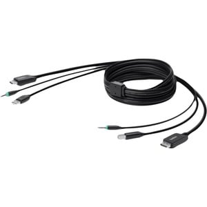Belkin TAA-Compliant SKVM Cable, DP/USB/Audio, 10ft (F1D9019B10T)