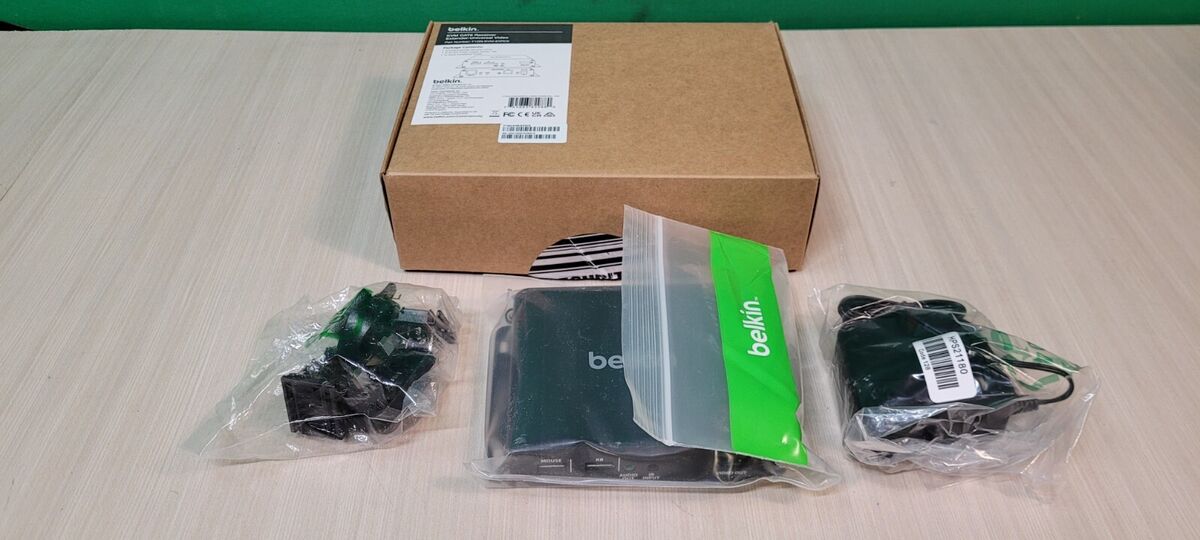 Belkin F1DN-KVM-EXRC6 KVM CAT6 Receiver Extender Universal Video