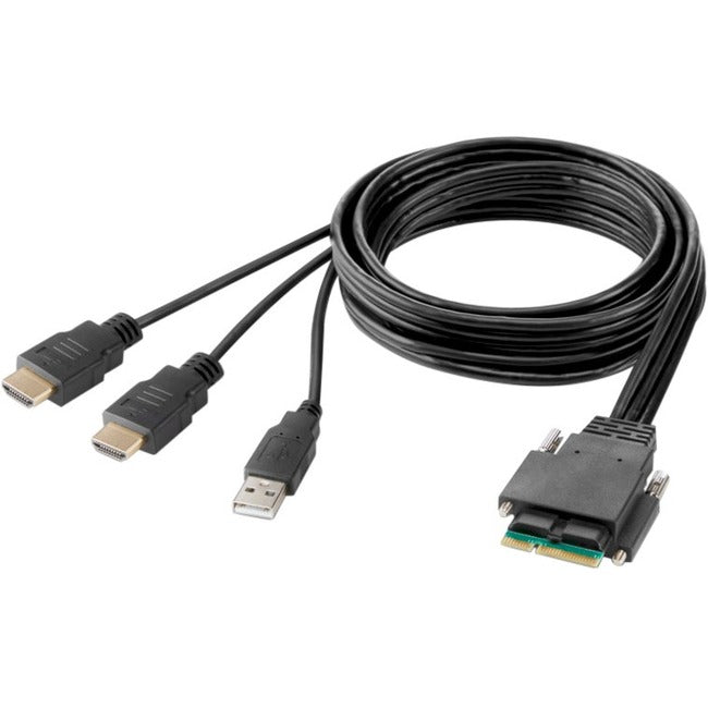 Câble hôte modulaire HDMI/USB-A BELKIN, 1,8 m, connecteurs mâles