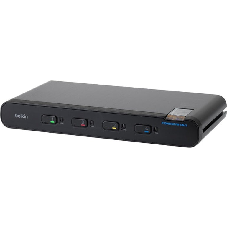 Belkin 4-Port DH SKVM KVM Switch, TAA Compliant
