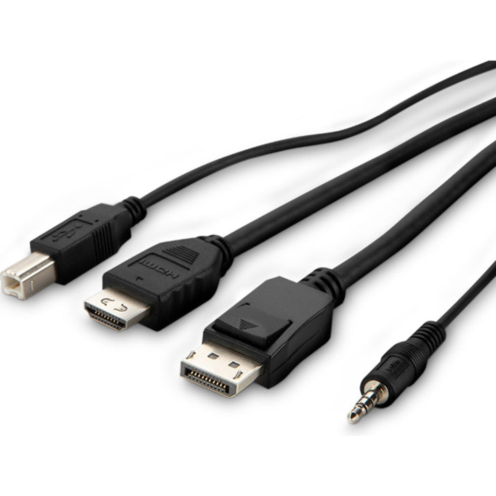 Belkin F1DN2CC-DHPP6T DVI to HDMI/DP/USB/AUDIO 6FT TAA Cable