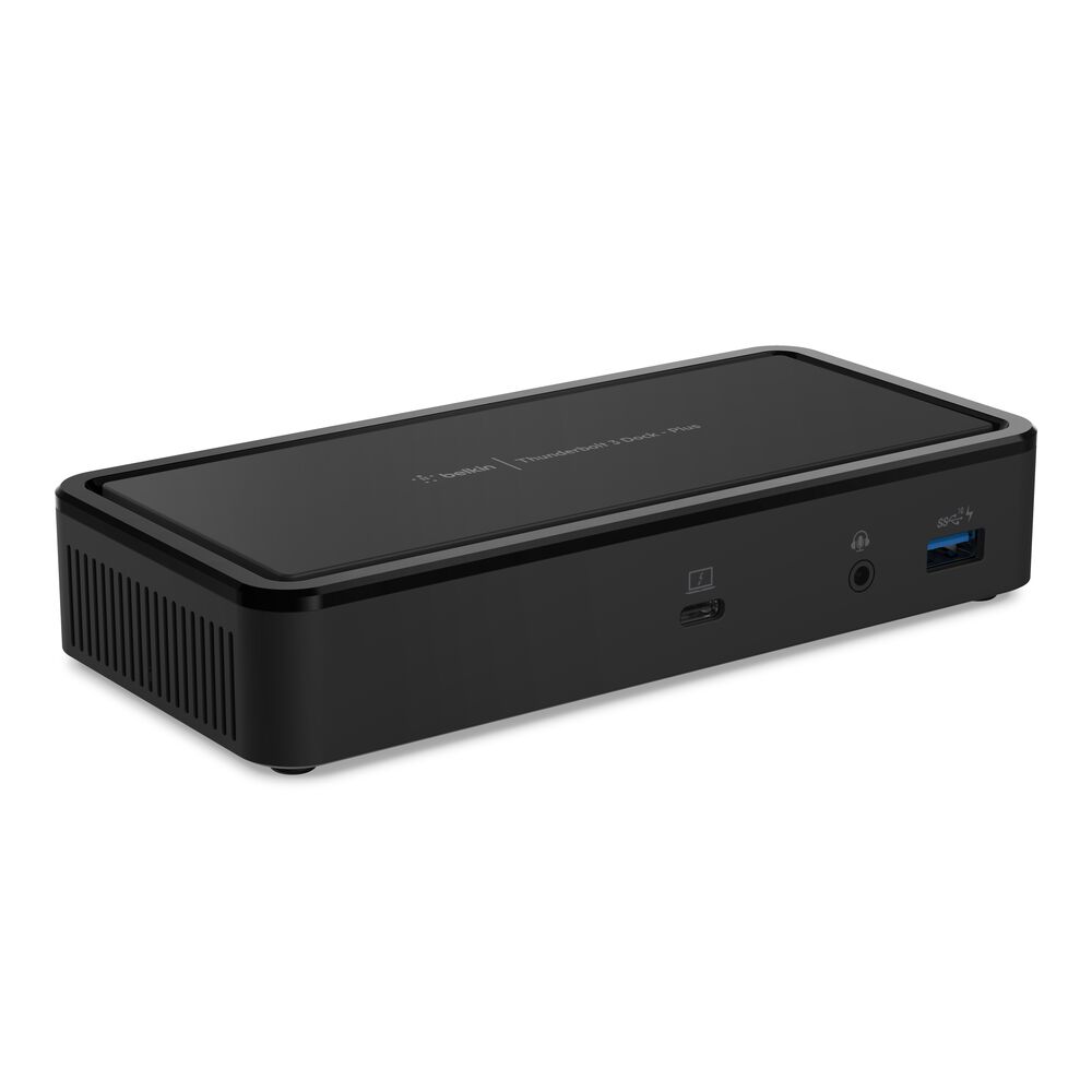 Station d'accueil Belkin Thunderbolt 3 Plus série 2, noire (F4U109TT-TAA)