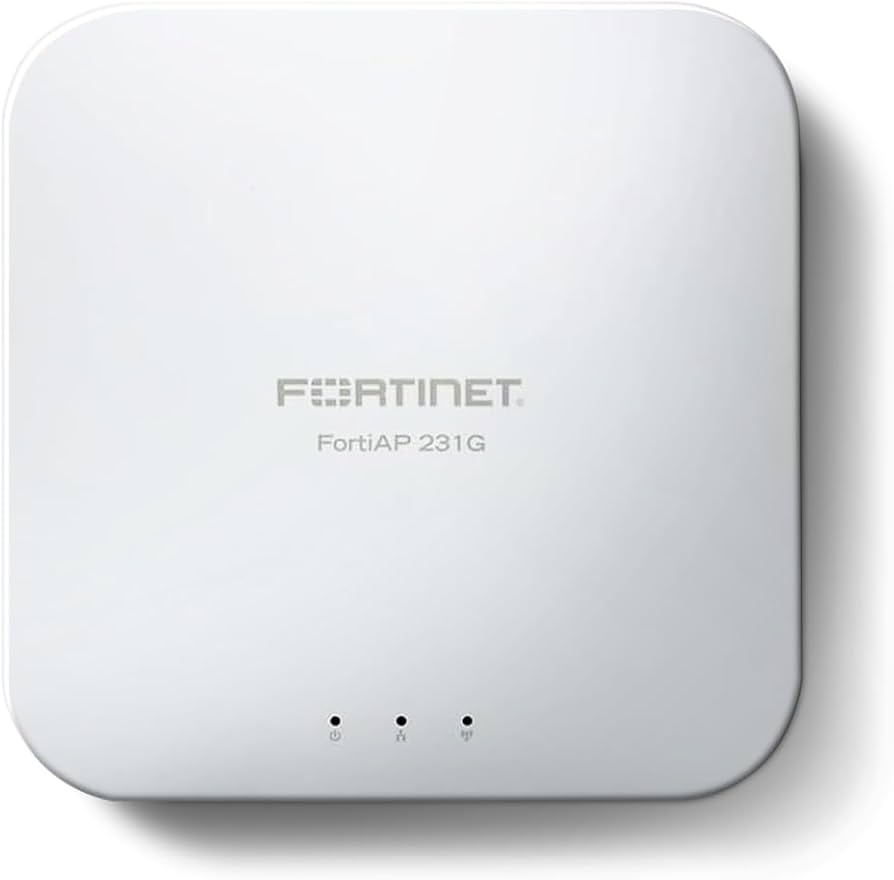 Point d'accès sans fil intérieur tri-radio Fortinet FortiAP-231G, Wi-Fi 6E