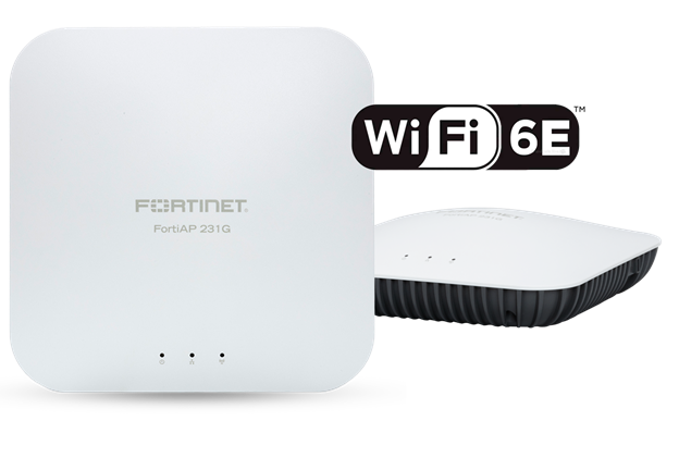 Point d'accès sans fil intérieur tri-radio Fortinet FortiAP-231G, Wi-Fi 6E