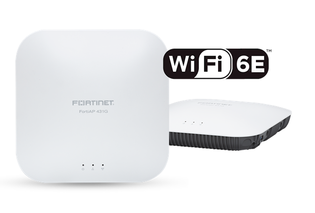 Point d'accès Wi-Fi 6E intérieur tri-radio Fortinet FortiAP-433G