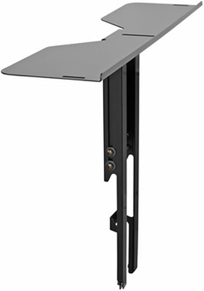 CHIEF FCA503 Black Rack Shelf with Lip, 28.25in x 13in